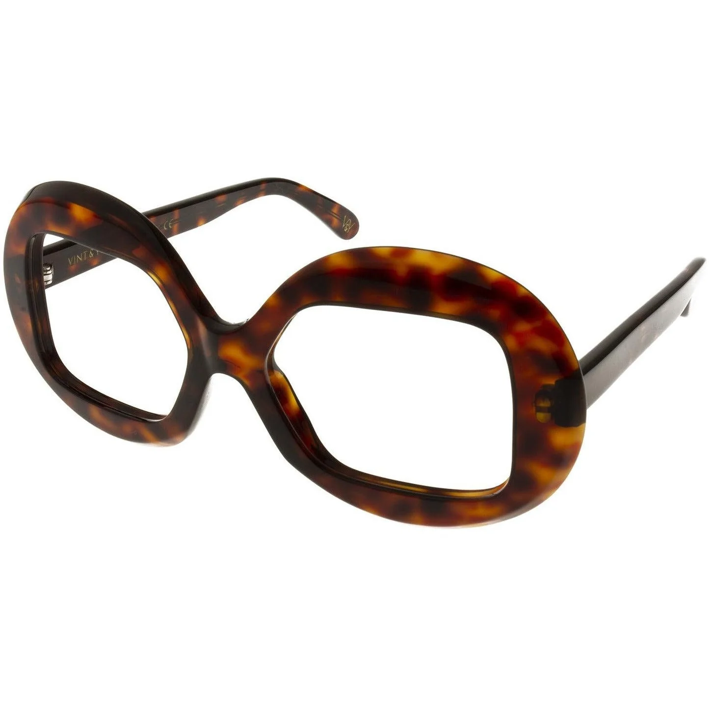 BELLISSIMO | Thick, Italian Oval Glasses - Image 13