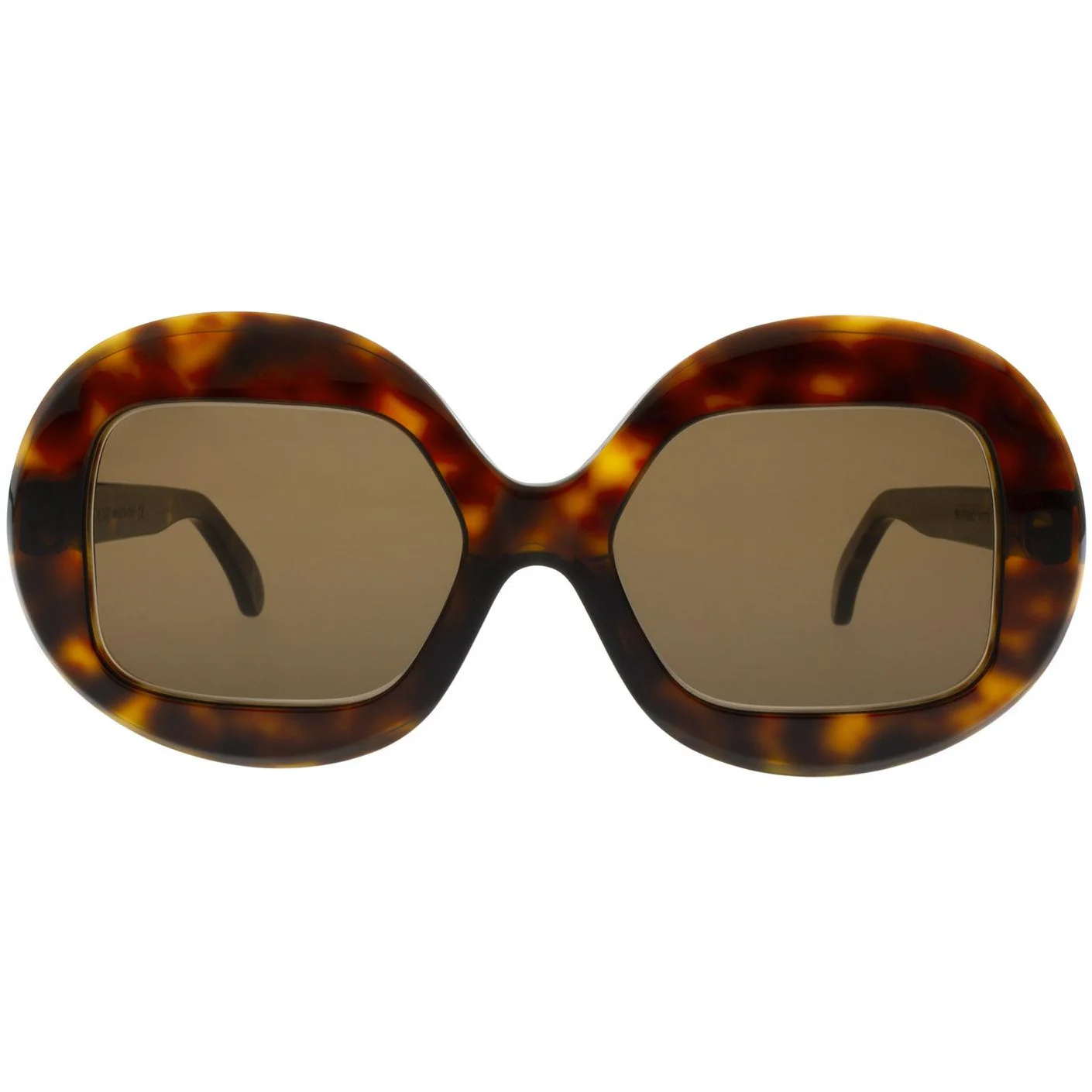 BELLISSIMO | Thick, Italian Oval Sunglasses