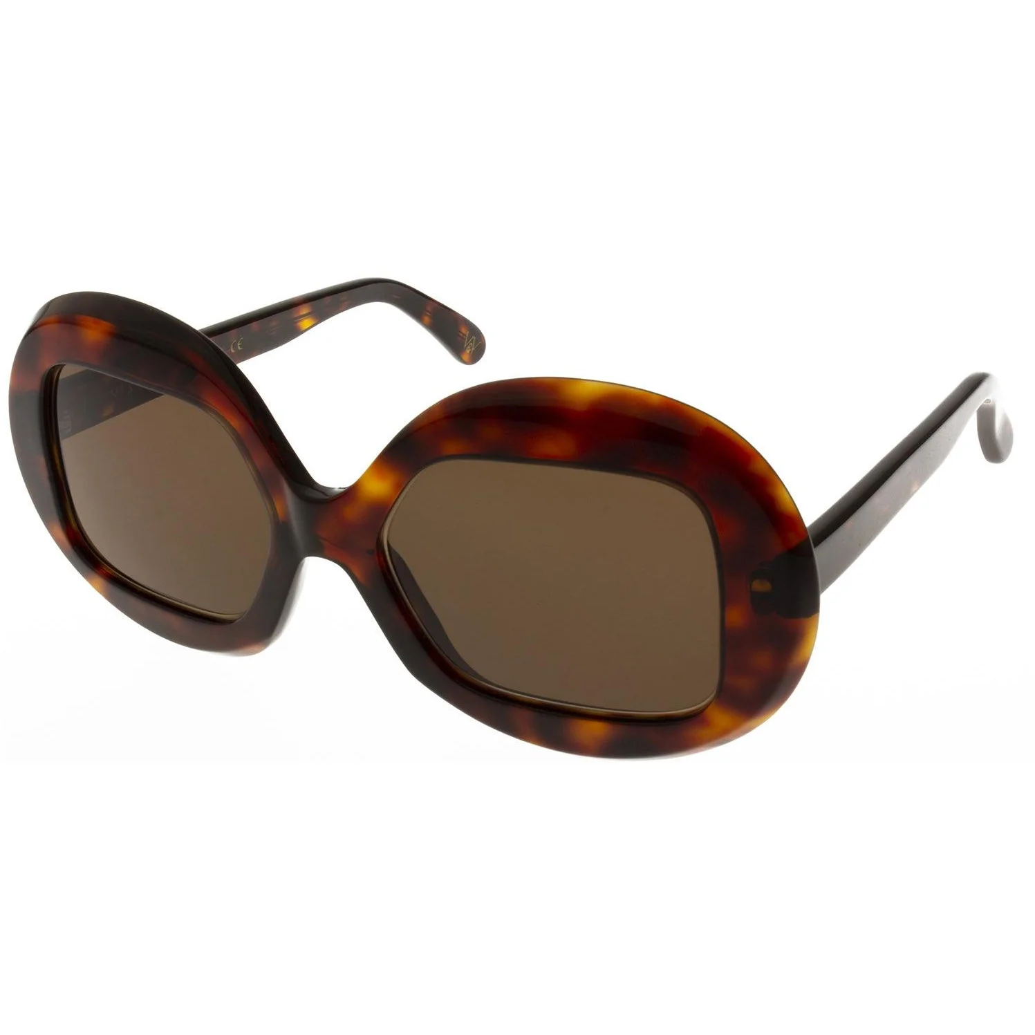 BELLISSIMO | Thick, Italian Oval Sunglasses - Image 2