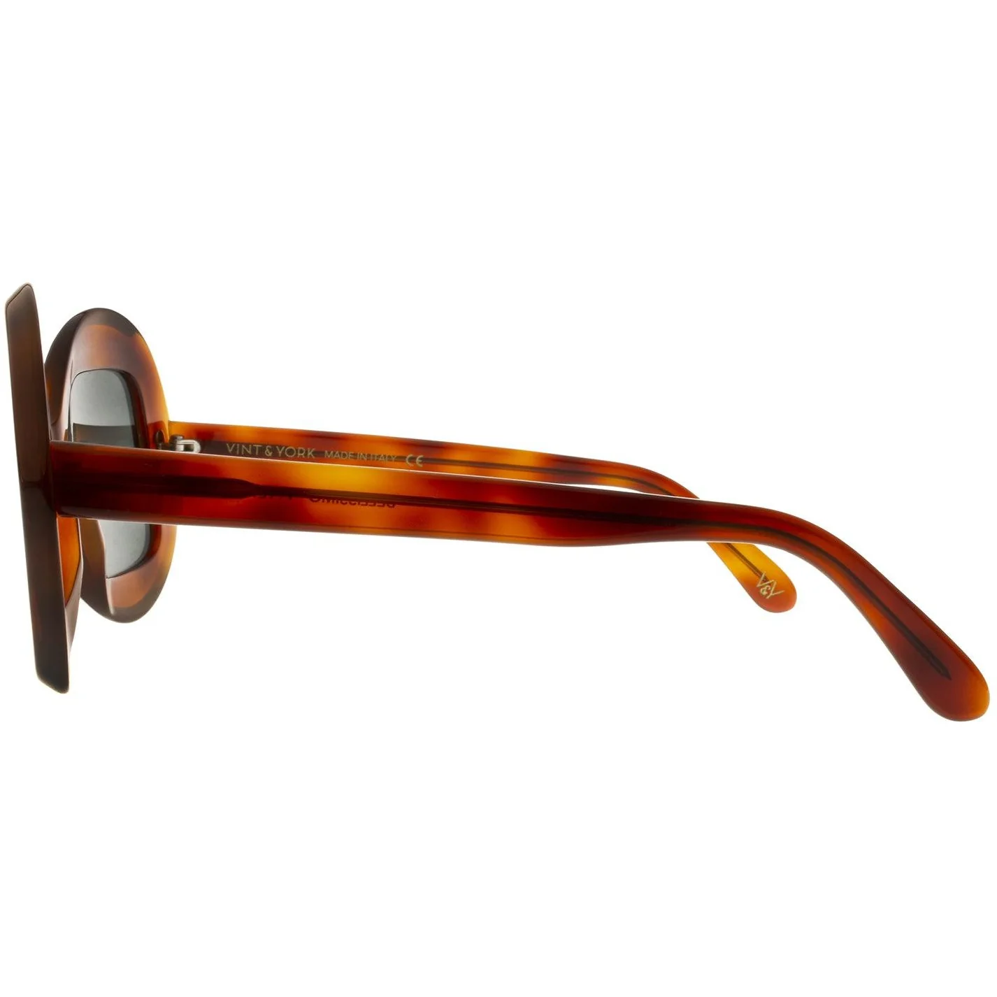 BELLISSIMO | Thick, Italian Oval Sunglasses - Image 6