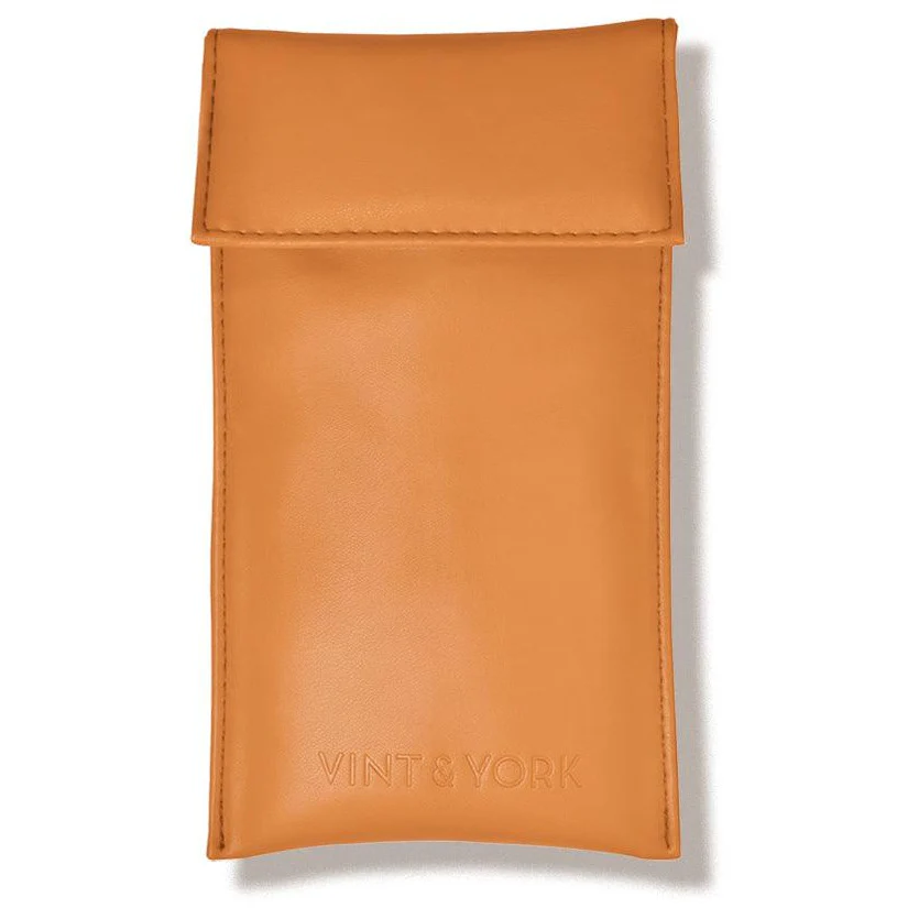 POUCH IN LUGGAGE BROWN