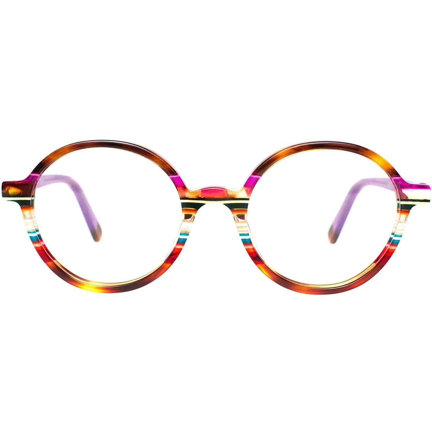 HENRI | Round Colorful Glasses