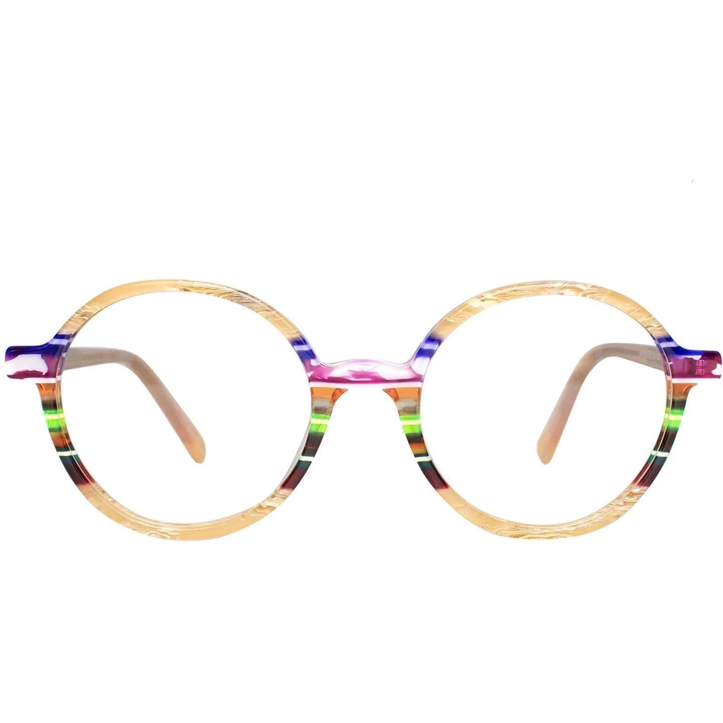 HENRI | Round Colorful Glasses - Image 3