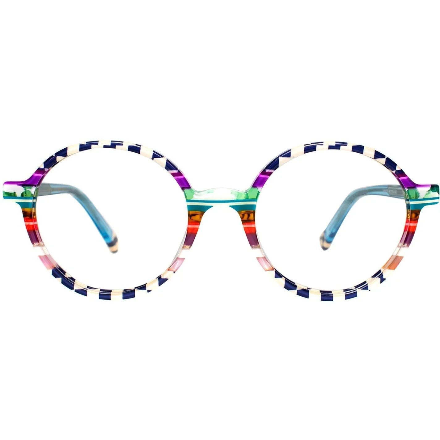 HENRI | Round Colorful Glasses - Image 7